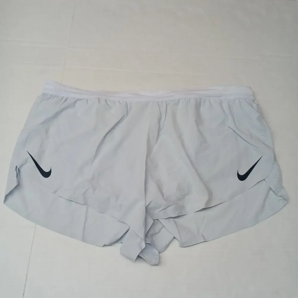 Nike AeroSwift Dri-Fit ADV 2” Lined Running Shorts FN3349-085 Grey Men’s 2XL XXL